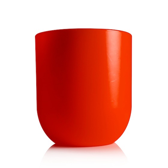 Red Bathroom Trash Can 4700 ml